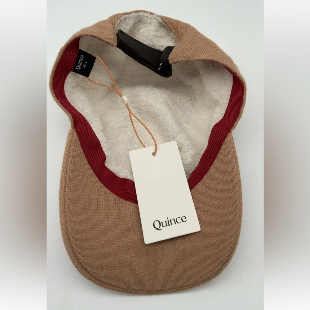 Quince Tan Wool Baseball Cap - Picture 6 of 6